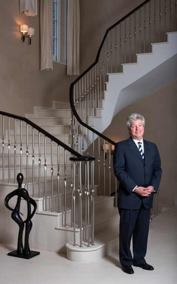 Trevor Abrahmsohn of Glentree International in a house on The Bishops Avenue.