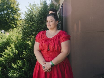 woman poses for portrait