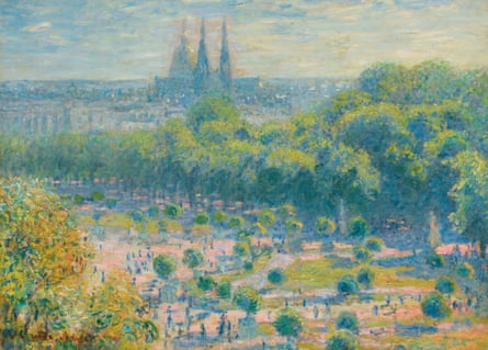 Claude Monet’s Le Jardin des Tuileries.