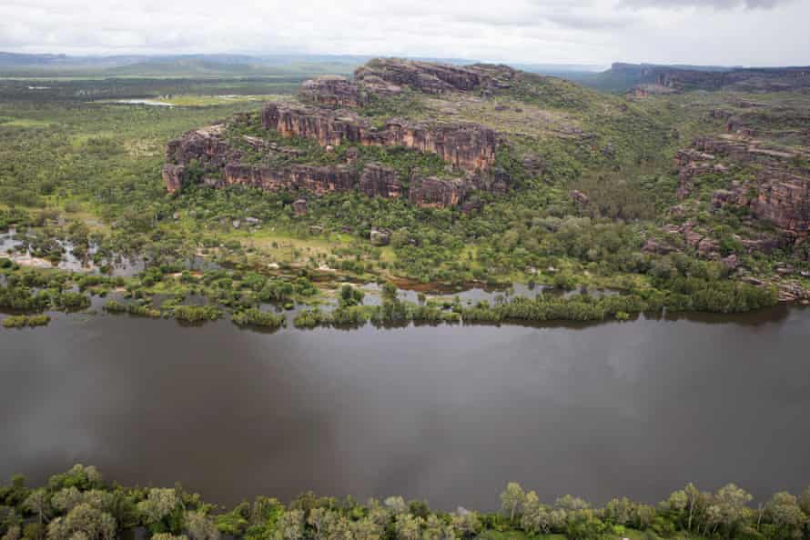 Stone and water: Kakadu from the air