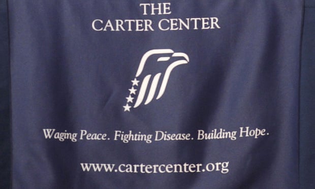 The Carter Center has been accused of failing to support an aid worker