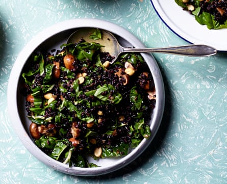 Crunchy Black Rice Salad by Mel Baker