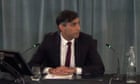 Sunak heckled at infected blood inquiry for saying government working 'at pace'