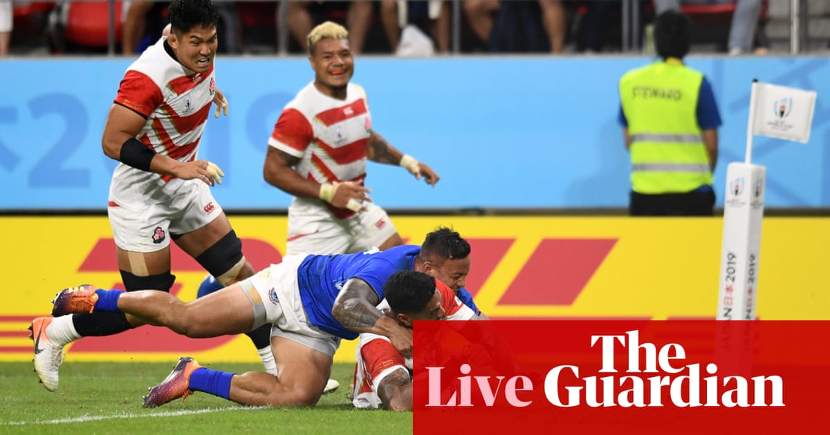 Japan v Samoa: Rugby World Cup 2019 – live!