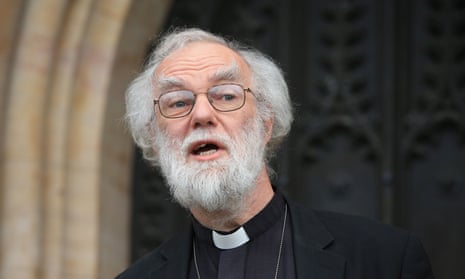 Former Archbishop of Canterbury Dr Rowan Williams 