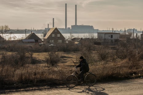 The Kurakhove power station.