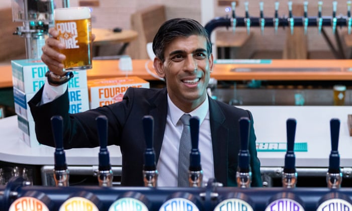 Rishi Sunak once laughed off suggestions he was after the top job.