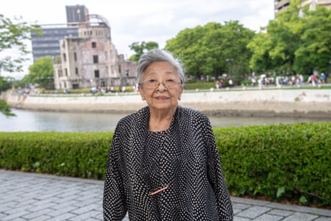 Koko Kondo in Hiroshima Memorial Peace Park