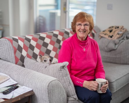 Carole Guscott in her new home.