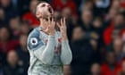 Jürgen Klopp says Liverpool 'should have won' at Manchester United