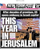 New York Post cover May 15
