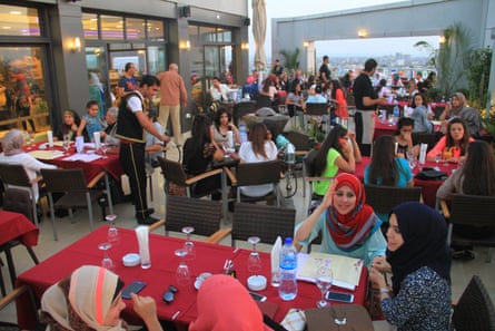 Level Up restaurant, Gaza City