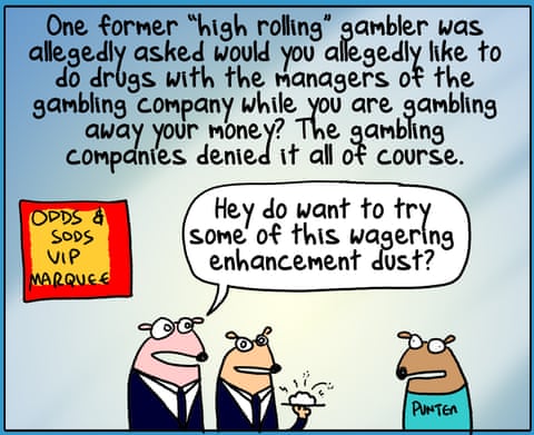 First Dog on the Moon on Gambling Planet, panel 4