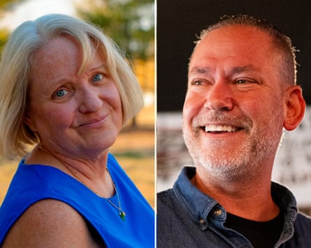Cindy Burbank and Dan Osborn.