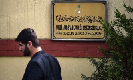 The Saudi Arabian consulate in Istanbul