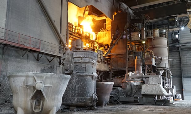 Arcelormittal steel mill, Hamburg