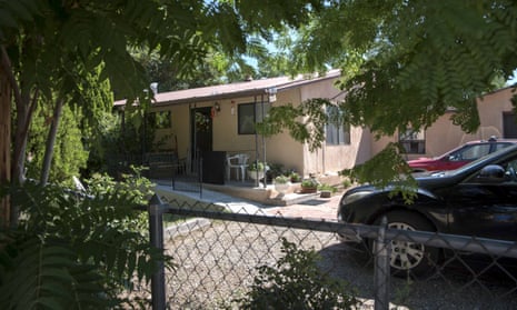 The home in New Mexico where Luis Archuleta was captured by the FBI. 