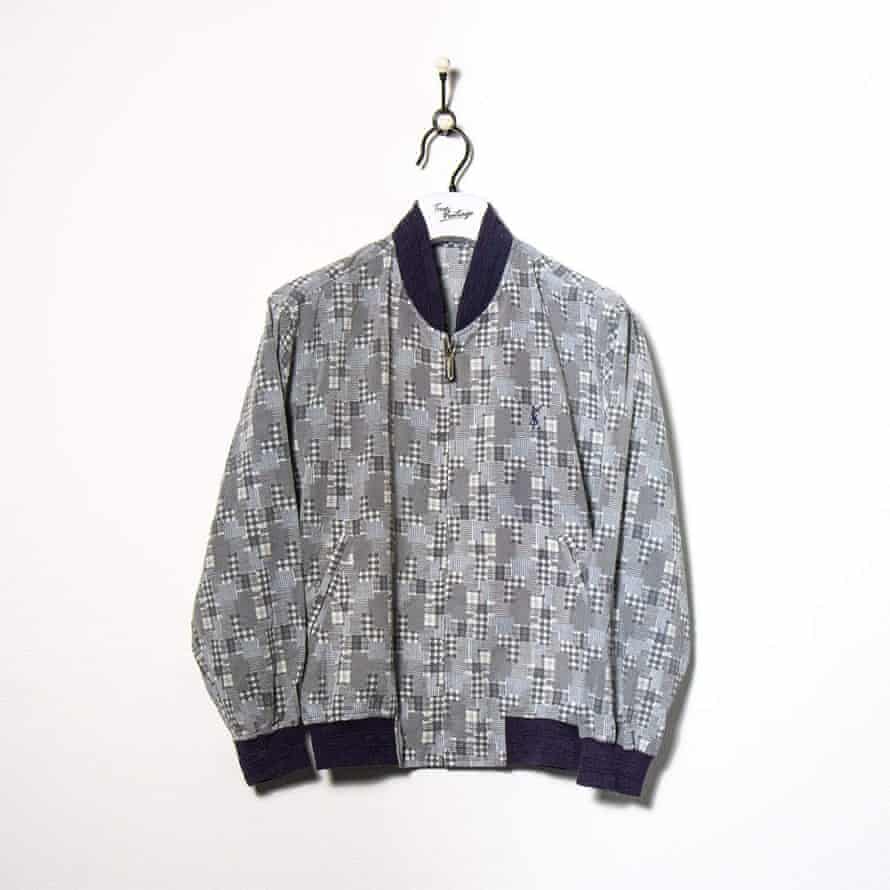 Thrift it Bomber jacket, £88, YSL, truevintage.com