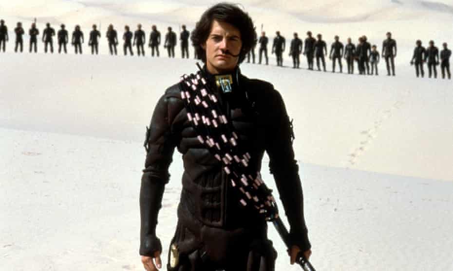 Kyle Maclachlan as Paul Atreides in David Lynch’s adaptation of Frank Herbert’s Dune.