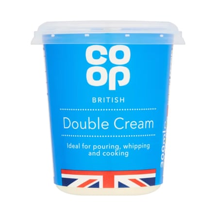 Co-op British Double Cream 300ml