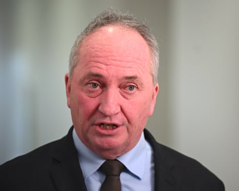 Barnaby Joyce announcement to quit Nationals heightens speculation about One Nation move | Barnaby Joyce | The Guardian