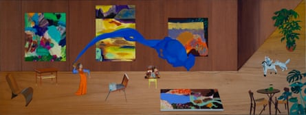 In the studio, 2022, by Hulda Guzmán.