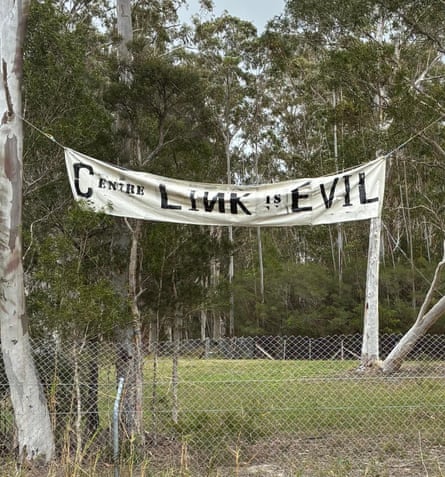 Banner seen along the Pacific Highway in NSW