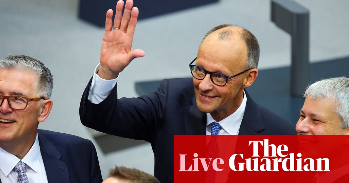 Friedrich Merz set to take office as German chancellor Europe live