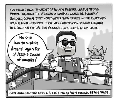 David Squires on … Arsenal staying positive after penalty pain against PSG, panel 1