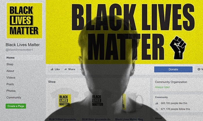 Fake Black Lives Matter Facebook Page Run By Australian Union Official Report Black Lives Matter Movement The Guardian