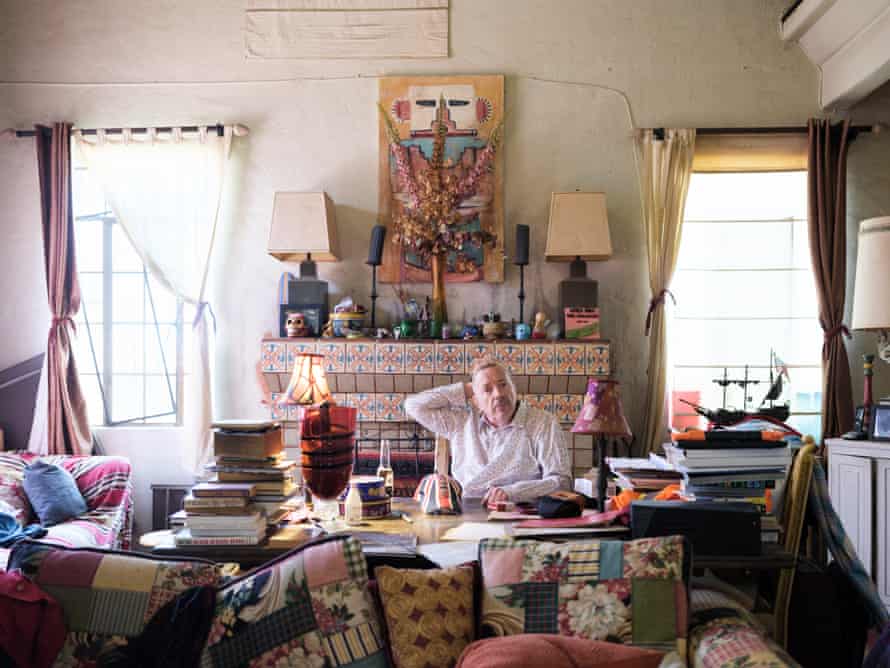 Lydon at home in Los Angeles last month.