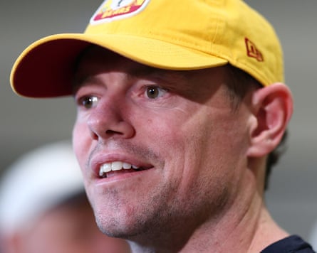 Lachie Neale speaks to the media after his reprieve.
