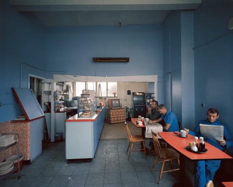 Paul Graham, Interior, John’s Cafe, Sandy, Bedfordshire, April 1981, from A1 – The Great North Road (Mack, 2020)