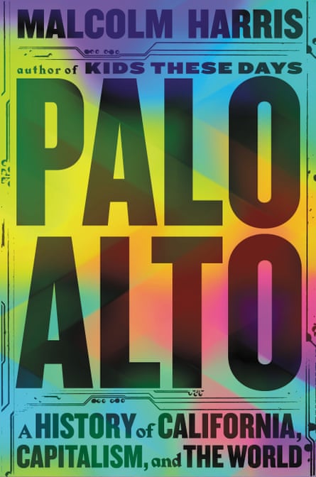 tie-dyed-style cover of Palo Alto book