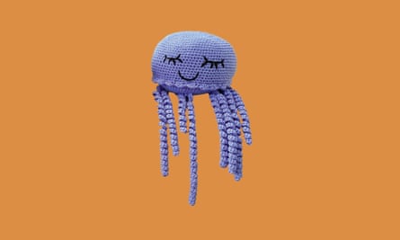 Crochet octopus toy