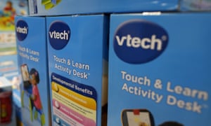 VTech’s products are seen on display at a toy store in Hong Kong, China on 30 November 2015.