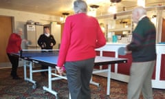 Intergenerational table tennis in Leeds
