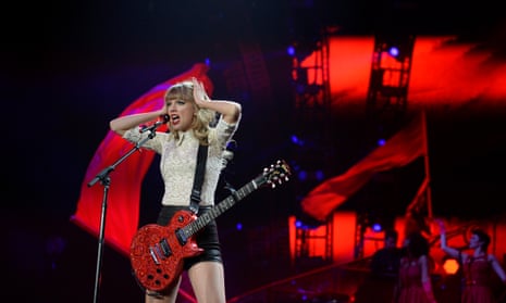 Taylor Swift performs at Pepsi Center in Denver, Colorado