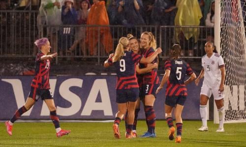 Usa Women Go 44 Games Unbeaten With Rout Of Mexico In Final Olympic Tune Up Usa Women S Football Team The Guardian Usa Women Go 44 Games Unbeaten With Rout Of Mexico In Final Olympic Tune Up Usa Women S Football Team The Guardian