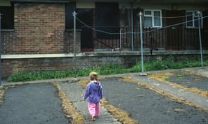 Child on council estate