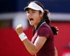 Emma Raducanu 'locked in' after straight-sets win at Queen's Club