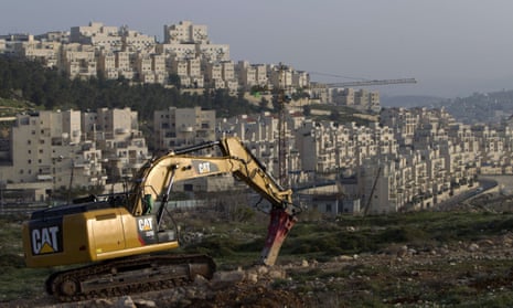 New construction in the Israeli settlement of Har Homa in East Jerusalem in 2014
