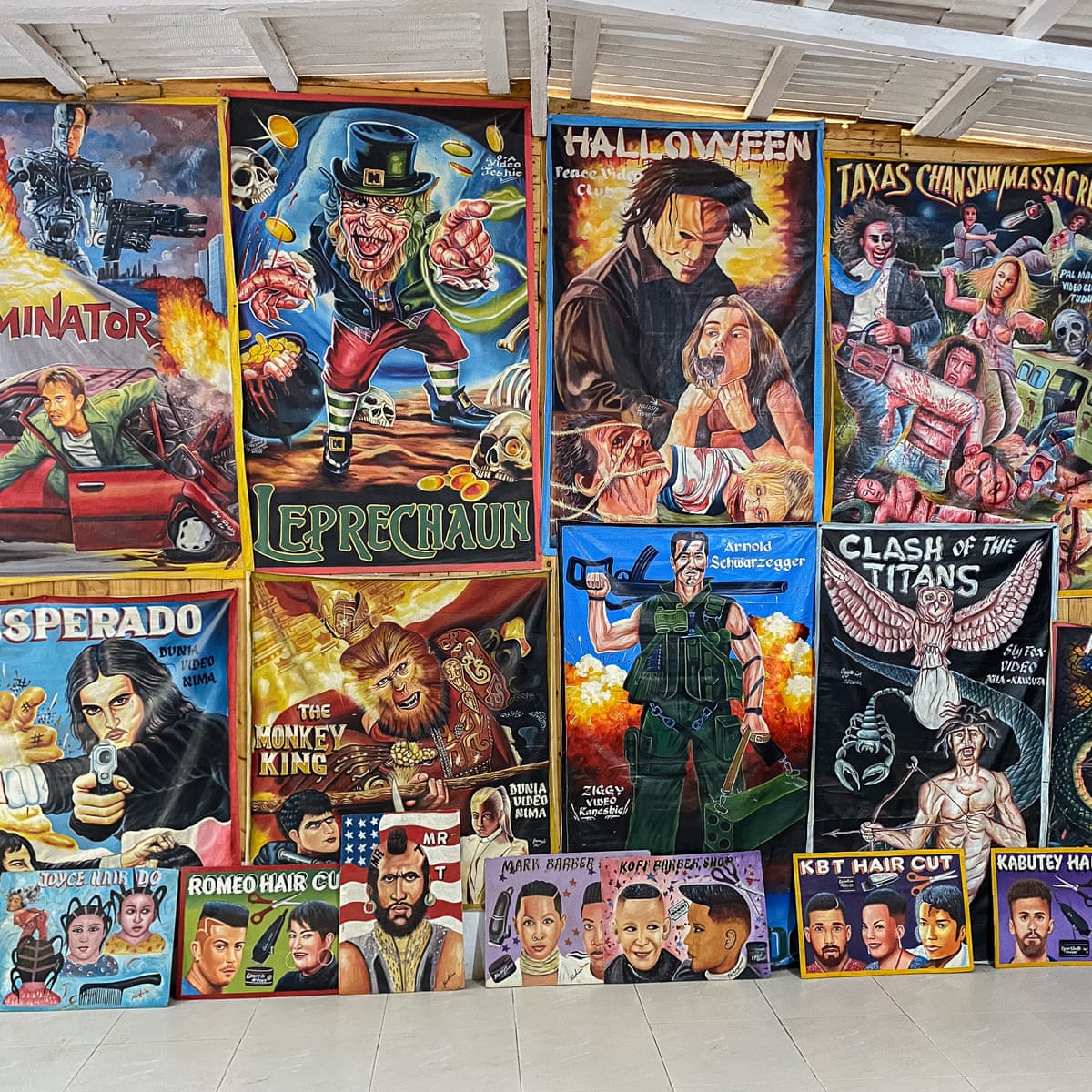 Ghana's Hand-Painted Film Posters Resurge as Global Collectibles Ghana's Hand-Painted Film Posters Resurge as Global Collectibles