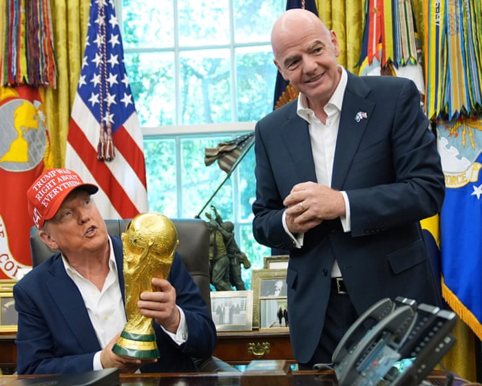 Unwelcome and undue: Trump’s red-card intervention hurts the US’s World Cup more than it helps | Pablo Iglesias Maurer