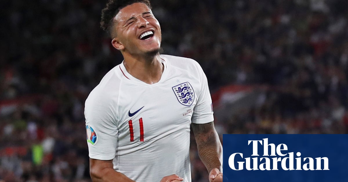 Jadon Sancho the difference as blunders mar England’s 5-3 win against Kosovo