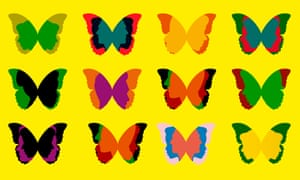 Butterfly design by Lee Martin for Review story by Kwame Anthony Appiah