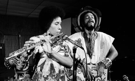 ‘Margaux Simmons was like my Alice Coltrane’ … (L-R) Simmons and Idris Ackamoor.