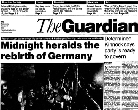 The Guardian, 3 October 1990.