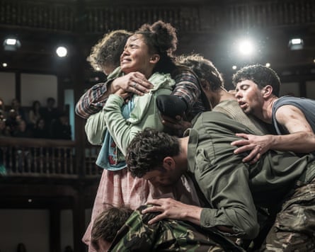 Devastating in its most savage moments … Mother Courage and her Children.