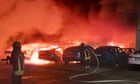 Italian police increase security at Tesla dealerships after 17 cars destroyed in Rome fire Italian police increase security at Tesla dealerships after 17 cars destroyed in Rome fire